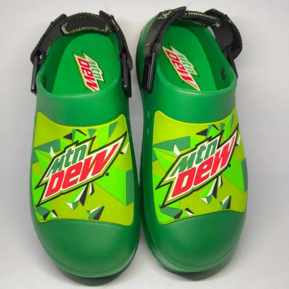 Ground Up Mountain Dew Men's Lightweight Cushioned EVA Clogwith Adjustable Strap